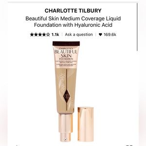 Charlotte Tilbury Beautiful Skin foundation shade 5